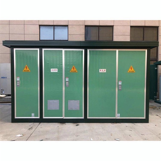 越城1600KVA欧式箱式变压器